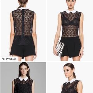 Equipment lace top